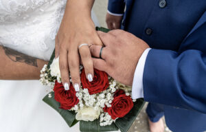 le bouquet de mariés